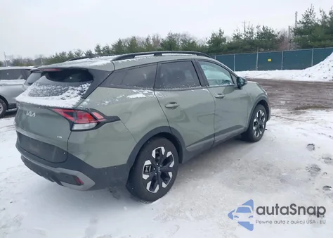 2024 Kia Sportage X-Line из США, поврежденный, VIN 5XYK6CDF0RG162421